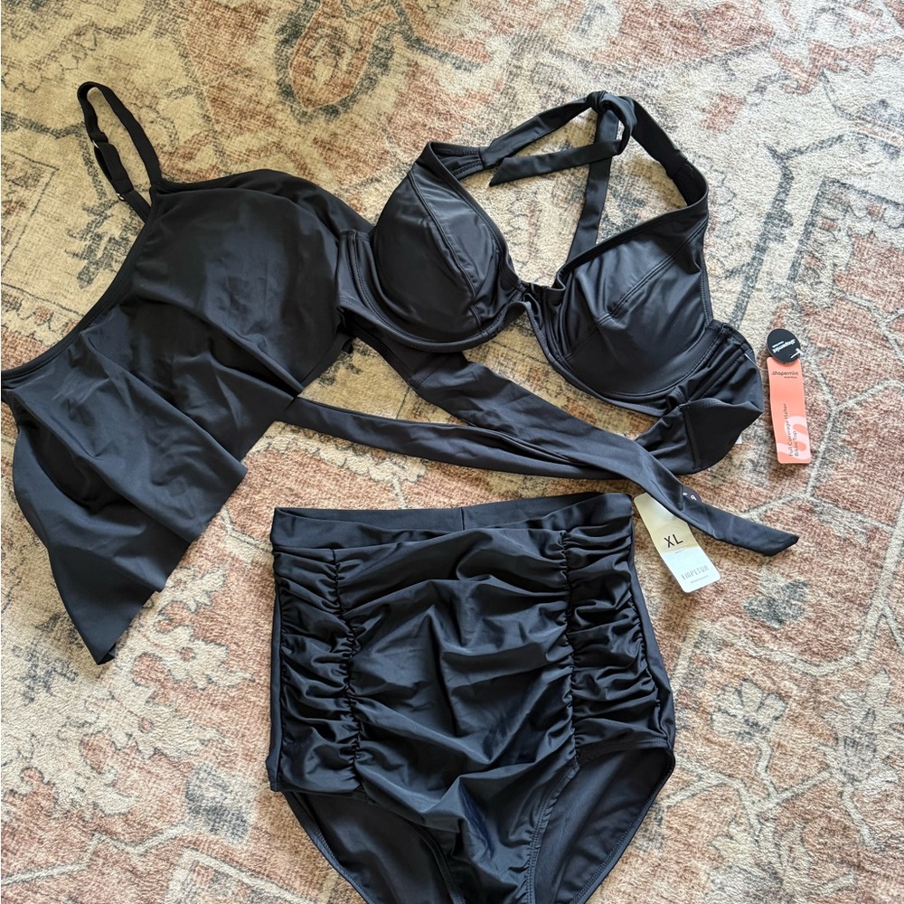 SHAPERMINT Women’s 3 piece Swim Set - XL